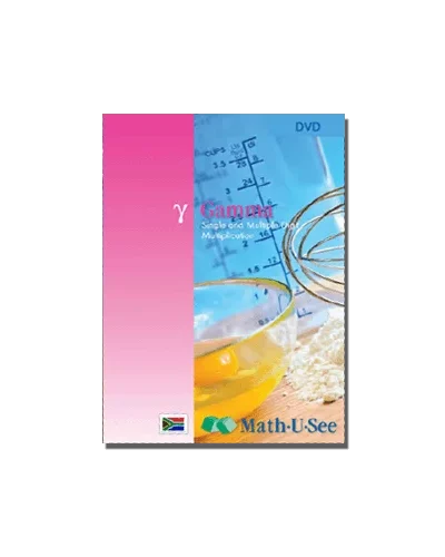MATH-U-SEE GAMMA INSTRUCTION DVDS