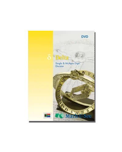 MATH-U-SEE DELTA INSTRUCTION DVDS
