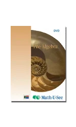 MATH-U-SEE PRE-ALGEBRA INSTRUCTION DVDS