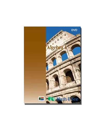 MATH-U-SEE ALGEBRA 1 INSTRUCTION DVDS