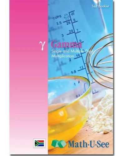 MATH-U-SEE GAMMA TEST BOOK