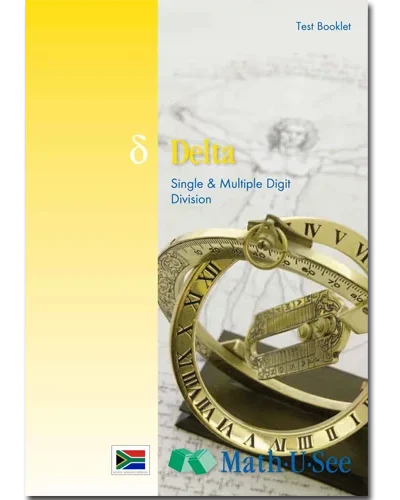 MATH-U-SEE DELTA TEST BOOK