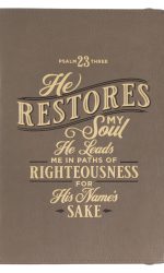 HE RESTORES MY SOUL FLEXCOVER JOURNAL