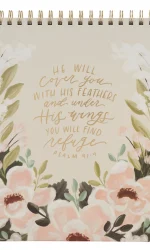 HE WILL COVER YOU A4 WIREBOUND JOURNAL