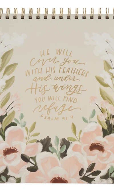 HE WILL COVER YOU A4 WIREBOUND JOURNAL