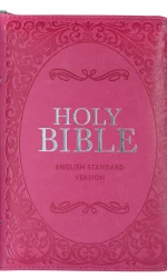 ESV COMPACT ZIP PINK FLORAL