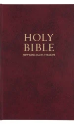 NKJV HARDCOVER BIBLE BURGUNDY