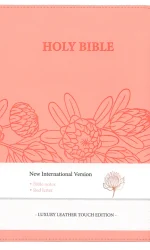 NIV LEATHER TOUCH SALMON PINK PROTEA