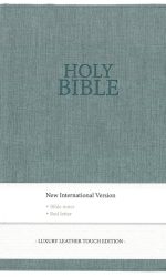 NIV LINEN FEEL CALM GREEN BIBLE