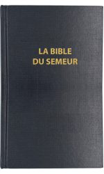 FRENCH BIBLE BLACK HARDCOVER