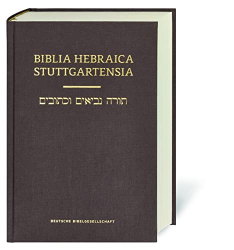 BIBLIA HEBRAICA STUTTGARTENSIA