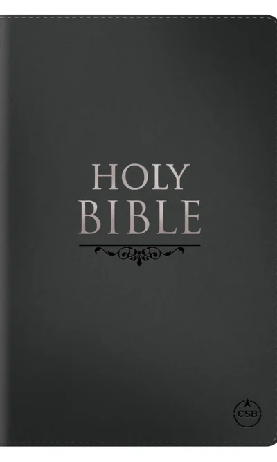 CSB STANDARD BIBLE BLACK IM