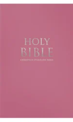 CSB STANDARD SIZE BIBLE PINK HARDCOVER