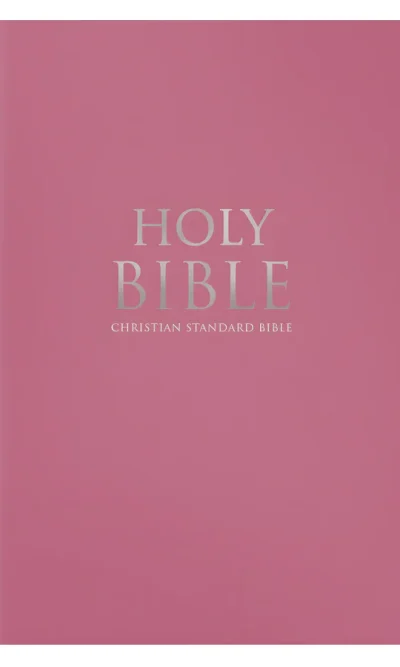 CSB STANDARD SIZE BIBLE PINK HARDCOVER