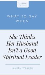 WTSW... SHE THINKS HER HUSBAND IS NOT...