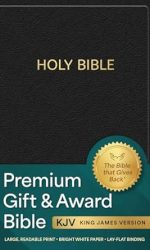 KJV PREMIUM GIFT & AWARD BIBLE BLACK