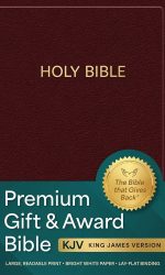 KJV PREMIUM GIFT & AWARD BIBLE BURGUNDY
