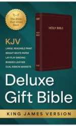 KJV DELUX GIFT BONDED LEATHER TI