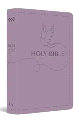 KJV DELUX GIFT BIBLE LILAC DOVE