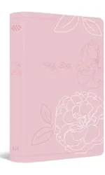 KJV DELUX GIFT BIBLE PINK FLOWER