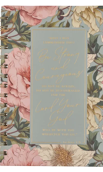 BE STRONG & COURAGEOUS HC WIREBOUND JOUR
